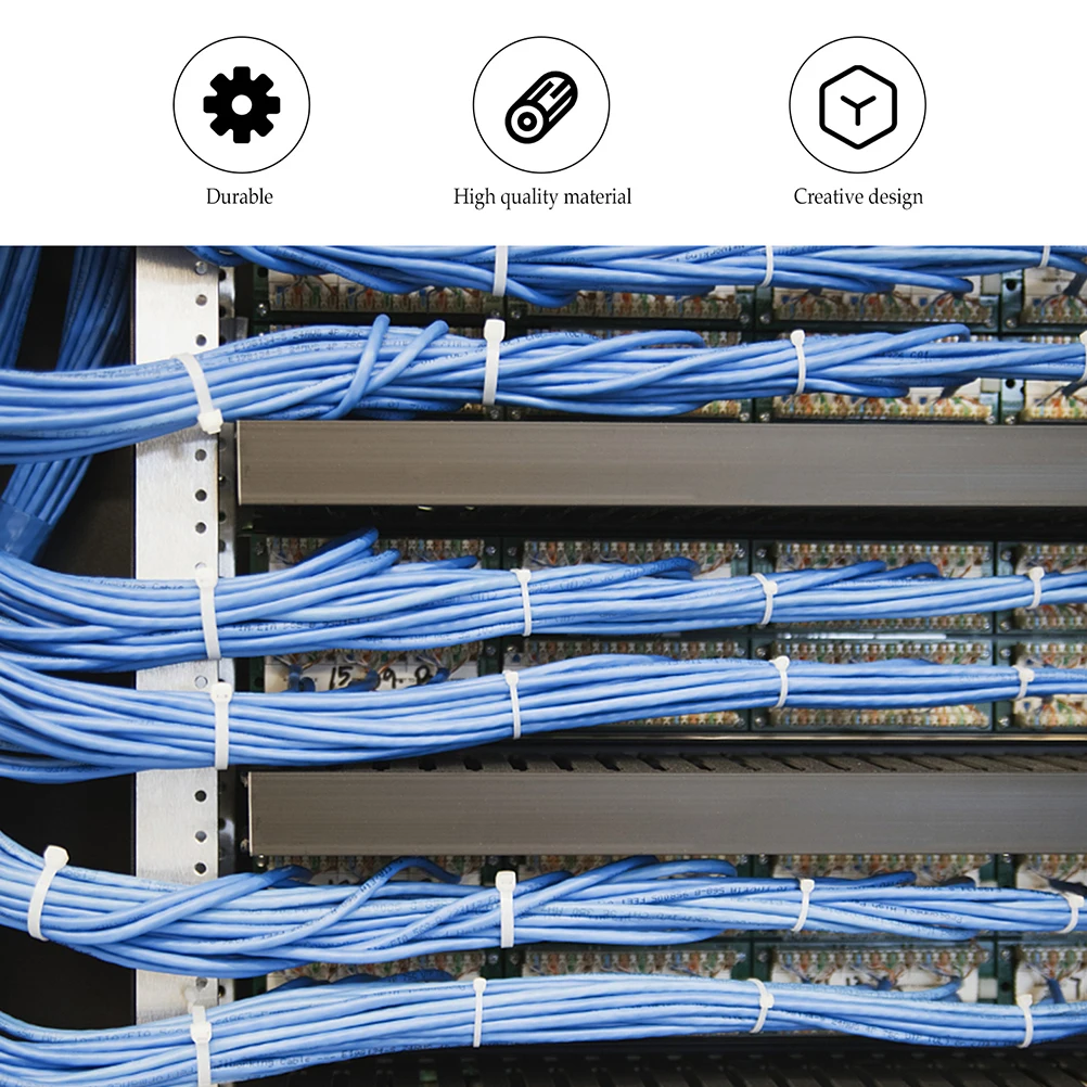 

Cable Management Ties Wire Ties Straps Self Gripping Fastening Durable Hook Loop Reusable Cable Organizer Cord Straps