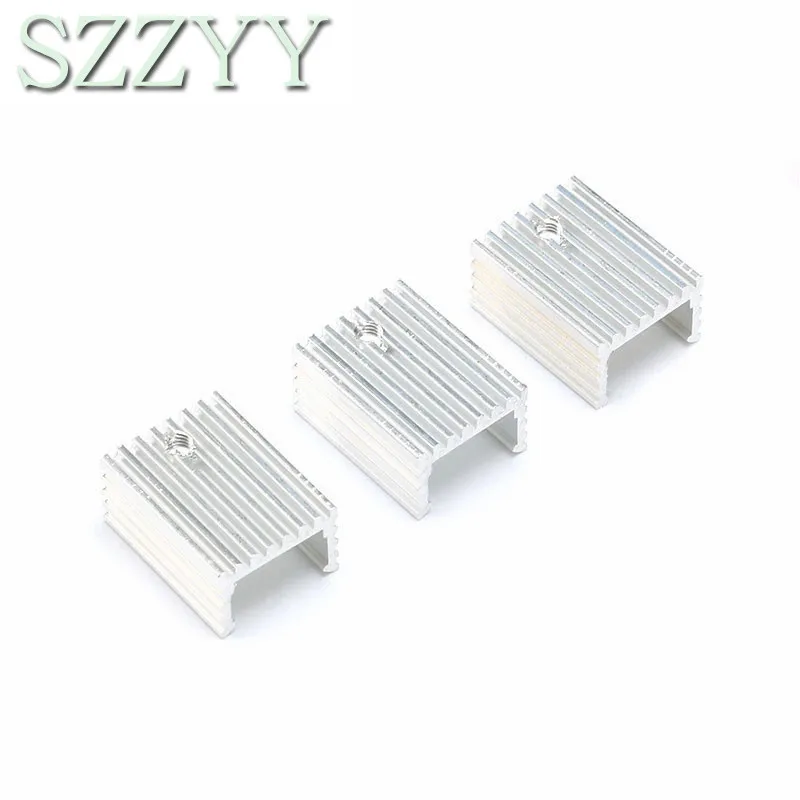 10pcs Aluminium TO-220 Heatsink TO 220 Heat Sink Transistor Radiator TO220 Cooler Cooling 20*15*10MM