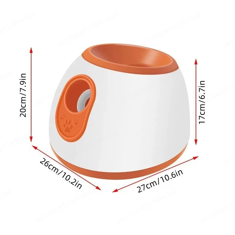 3/6/9m Section Emission with 3 Balls Dog Training Dog Pet Toys Tennis Launcher Automatic Throwing Machine Pet Ball Throw Device