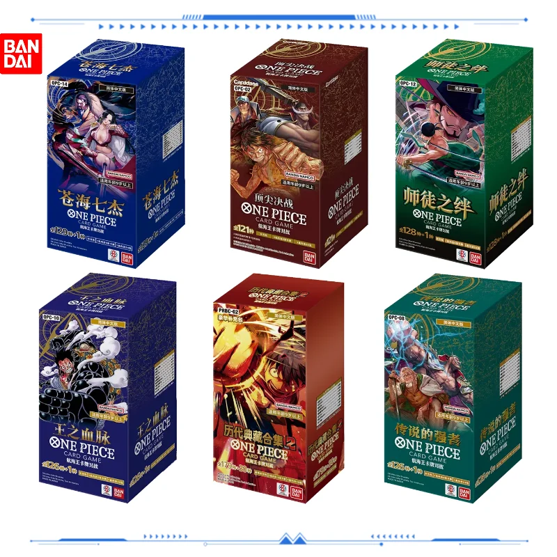 Коллекционные карточки BANDAI One Piece Card Game OPCG STC (упрощенный китайский) — оригинальный подарочный набор-сюрприз для мальчиков и девочек на праздники и дни рождения