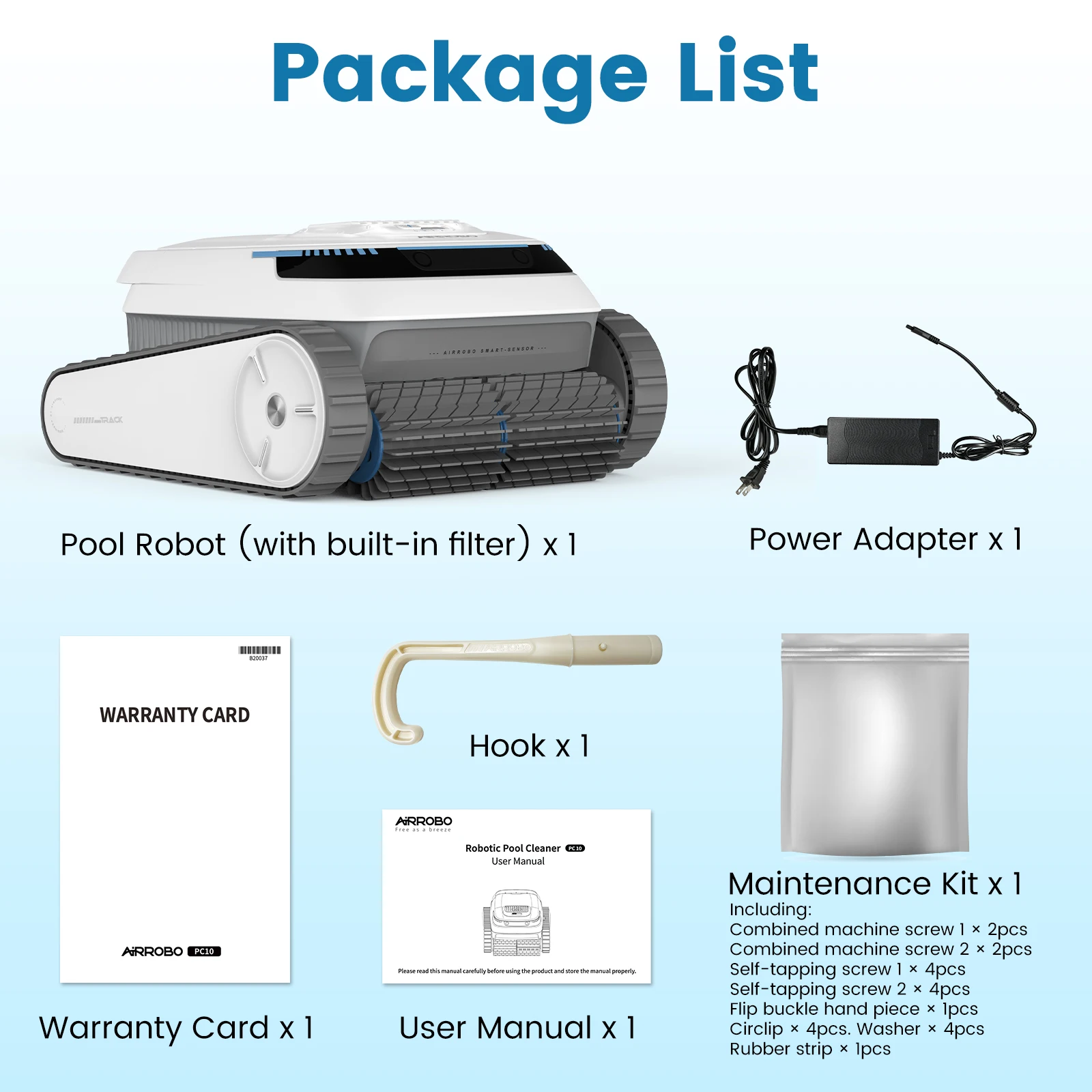 PC10 Wireless Automatic Pool Vacuum Smart Robot Swimming Pool Cleaner for Efficient Filter Maintenance Cleaning Equipments