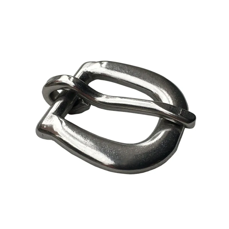 14mm Stainless Steel Buckles D Buckle 2cm Bag Metal Pin Buckle Garment Accessories 10pcs