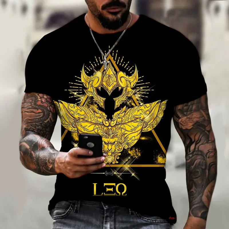 Hot Selling Anime Saint Seiya Scorpio 3D Print Kids Cosplay T-shirts Summer Men Women Fashion Street Harajuku Short Sleeves Tees