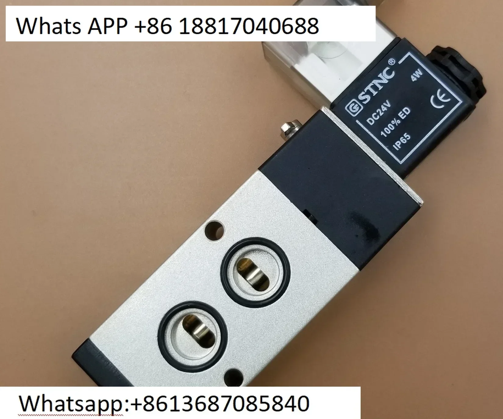 

TG2531-10M/TG2531-08M Two Position Five Way Plate Electromagnetic Valve