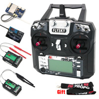 FLYSKY FS-i6X FS i6X 10CH 2.4GHz AFHDS 2A RC Transmitter With X6B iA6B A8S iA10B iA6 Receiver for RC FPV Racing Drone Airplane