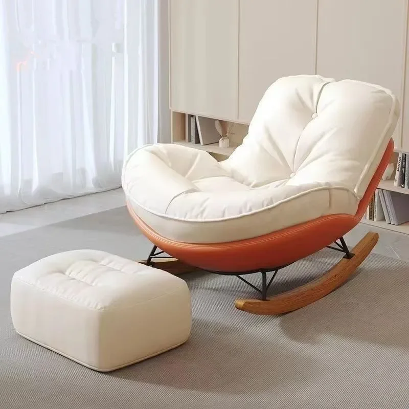 Lazy Couch Penguin Rocking Chair Indoor Leisure Rocking Chair  Chair Rocking Daybed Adult  Snail Balcony Home Egg