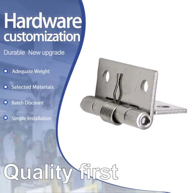 

1-Inch 304 Stainless Steel Spring Hinges for Industrial Electrical Cabinet Doors And Mechanical Equipment