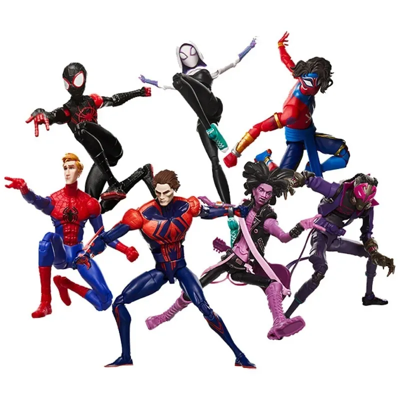 

"In Stock" Small Spider Movable Character Model Toys Boys and Girls Gift Collection Ornaments
