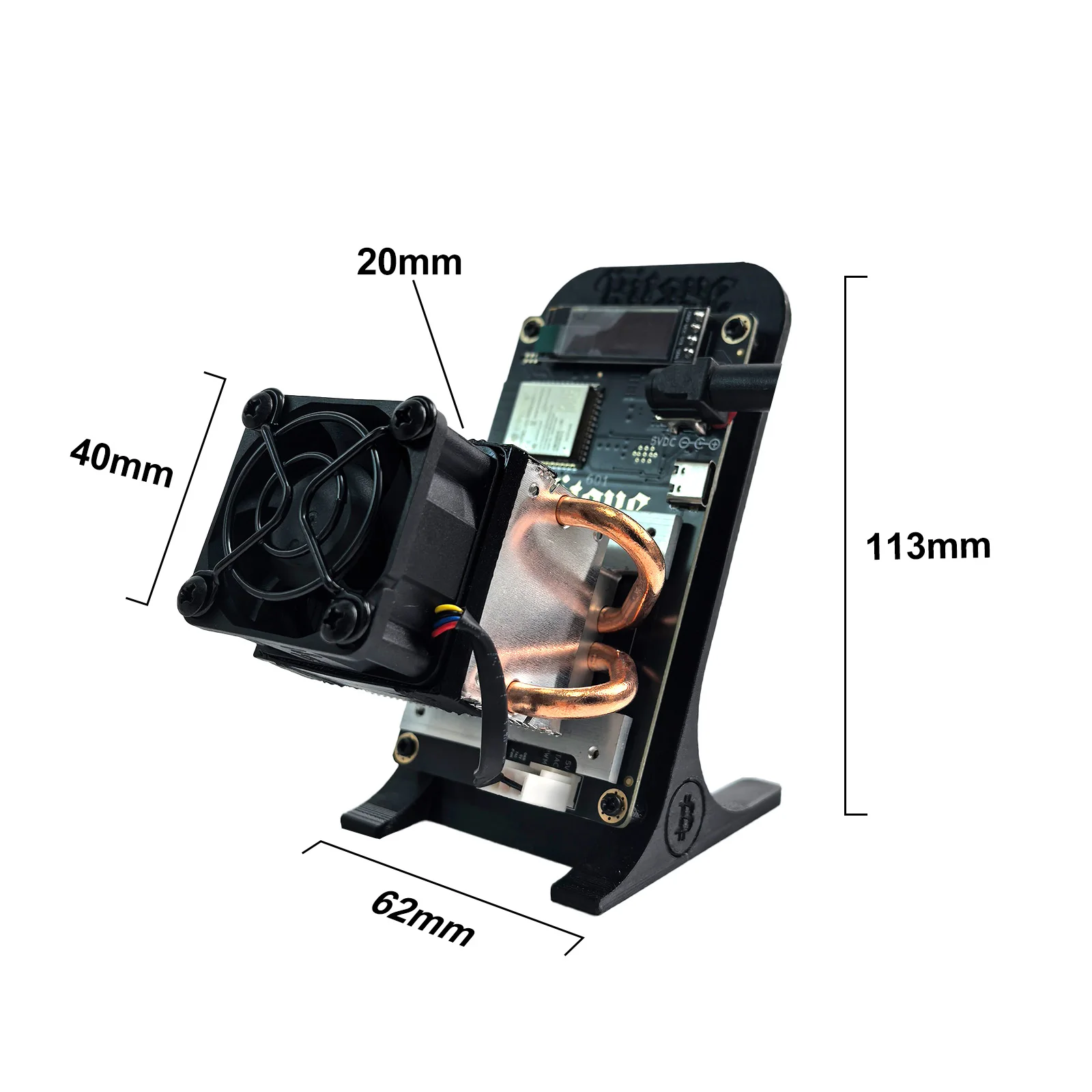 

Bitcoin Miner Bitaxe Gamma 601 1.5TH/S 25W SHA256 Solo Miner Low Power Home BTC Lottery Miner With PSU