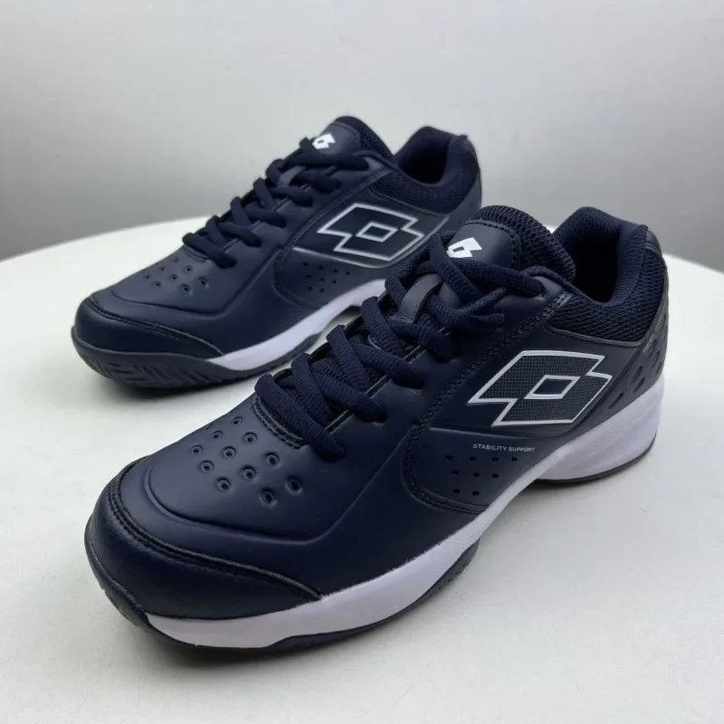 Top Quality Indoor Court Shoes Men Hot Sale Men Wearable Gym Badminton Shoe Classic Brand Comfortable Lace Up Table Tennis Shoe