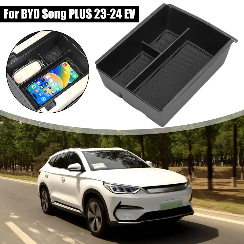 

Ящик для хранения в подлокотнике для BYD Song PLUS 23-24 EV Ящик для хранения в подлокотнике DM-i Центральное хранилище с шумоподавлением O8F1