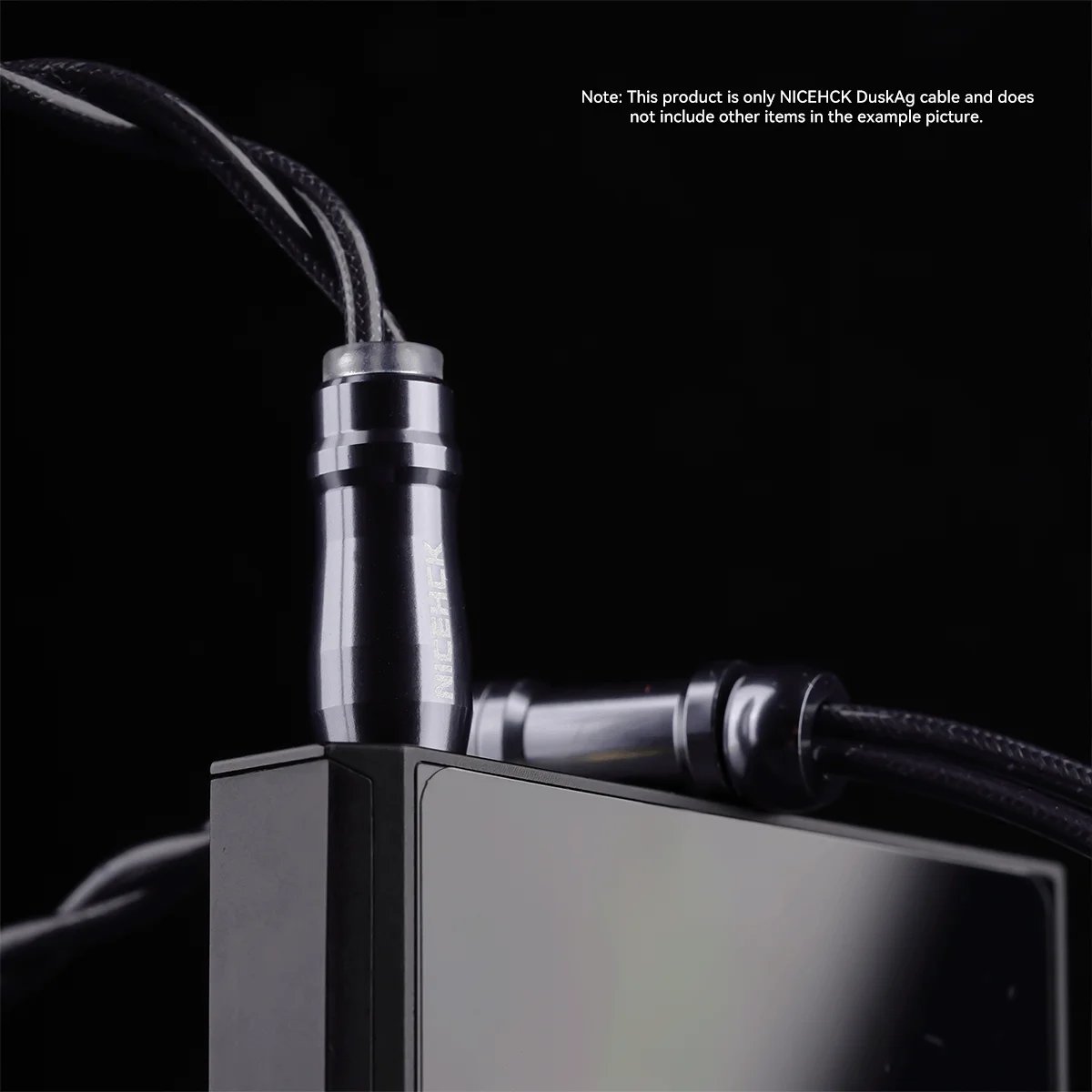 NICEHCK DuskAg HiFi สายอัพเกรด 5N เงิน + OCC ป้องกันชั้น IEM ลวด 2Pin/QDC สําหรับ NX8 METEOR DragonFly 81T Mystic 8