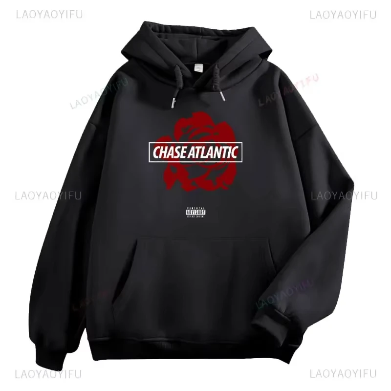 

Rose Chase Atlantic Graphic Hoodie Men Women Hoodie Vintage Harajuku Streetwear Fashion Long Sleeve Sweatshirt Fun Casual Wear