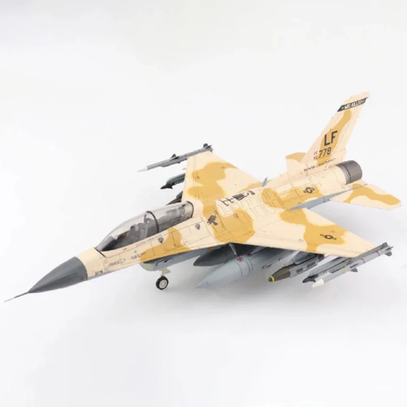 

Diecast 1:72 Scale F-16D fighter Alloy Finished Aircraft Simulation Model Static Decoration Souvenir Gifts For Adult Boy