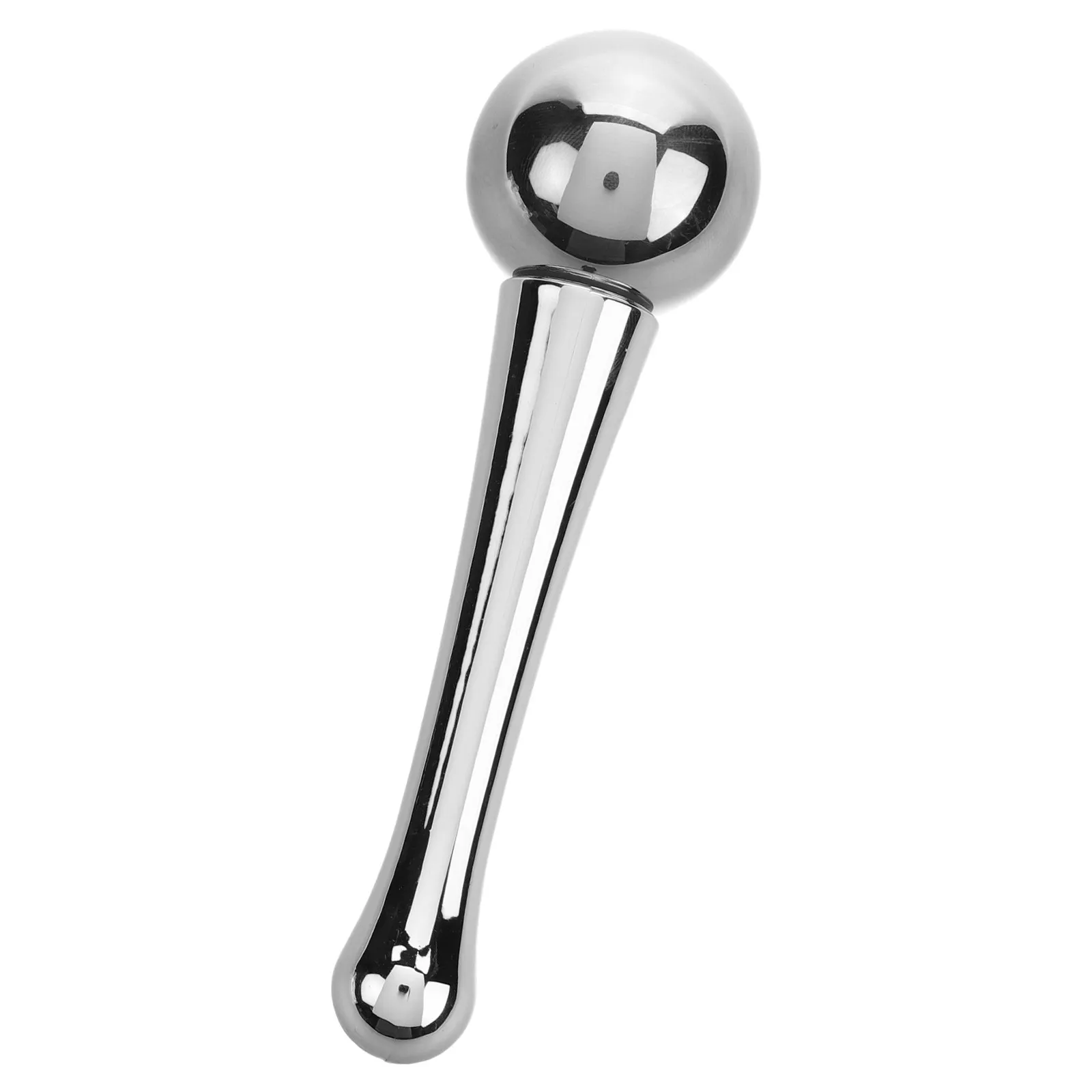 Globo Facial Rotativo de Aço Inoxidável para Massagem Facial, Ferramenta de Cuidados com a Pele que Reduz o Inchaço