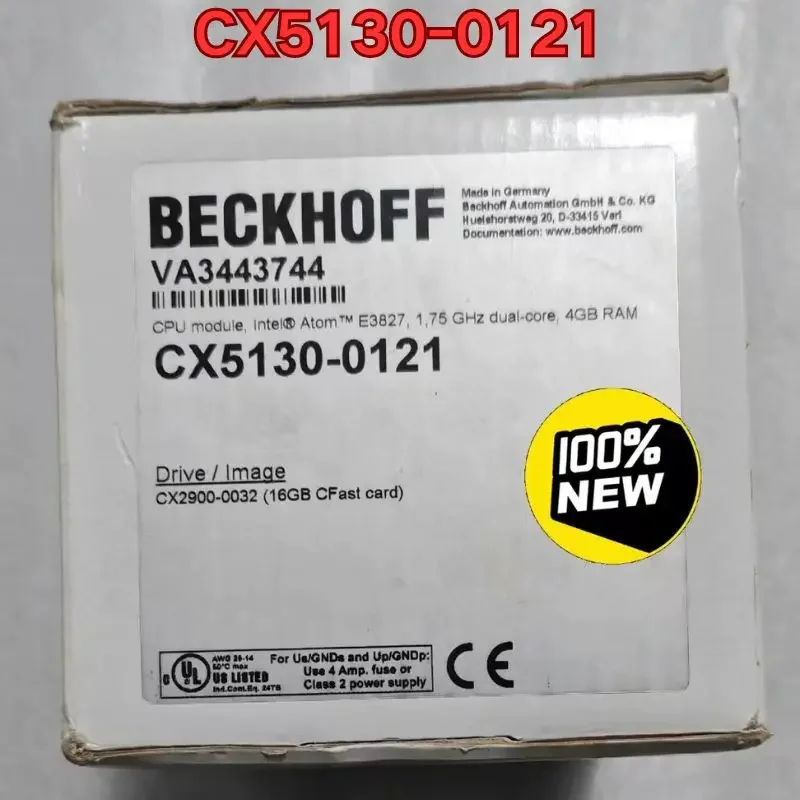 New plc module CX5130-0121 not a refurbished machine, not a stock machine.