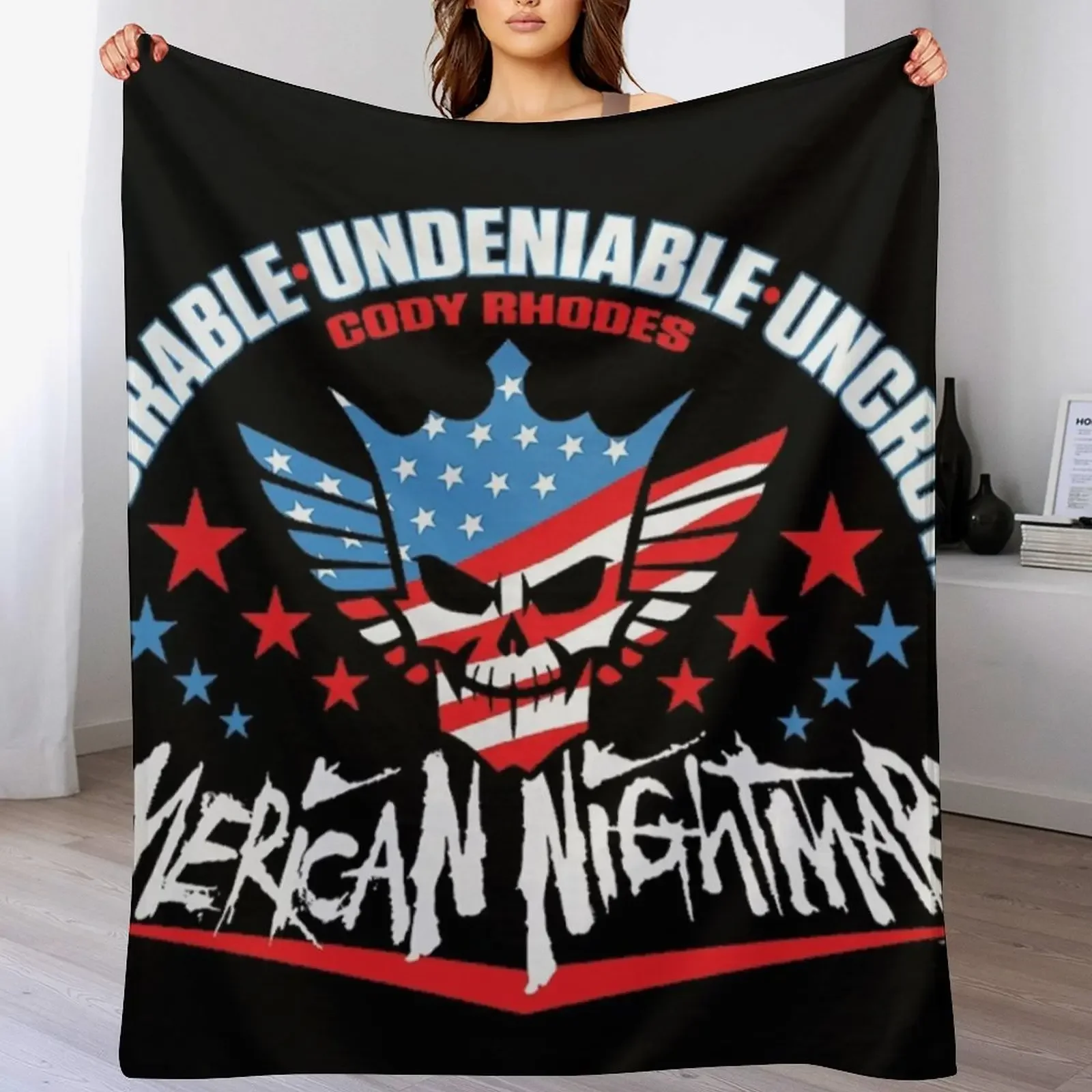

The American Nightmare Throw Blanket Vintage For Baby Nap blankets and throws Blankets