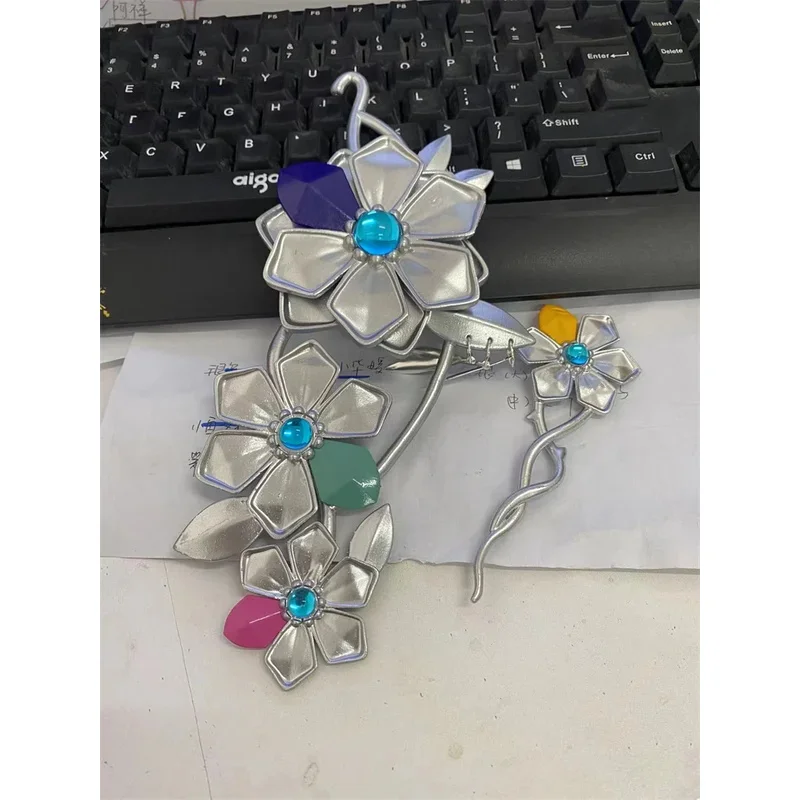 2025 aaa PJSK 프로젝트 세카이 컬러풀 스테이지 피트 텐마 츠카사 매듭 장식 배지 브로치 가슴 클립 의상 액세서리