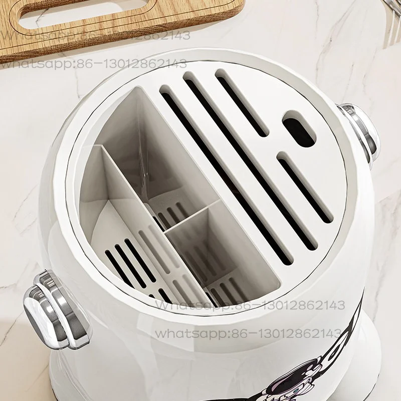 Household countertop rack Kitchen multi-functional chopsticks integrated storage rack Creative chopstick cage