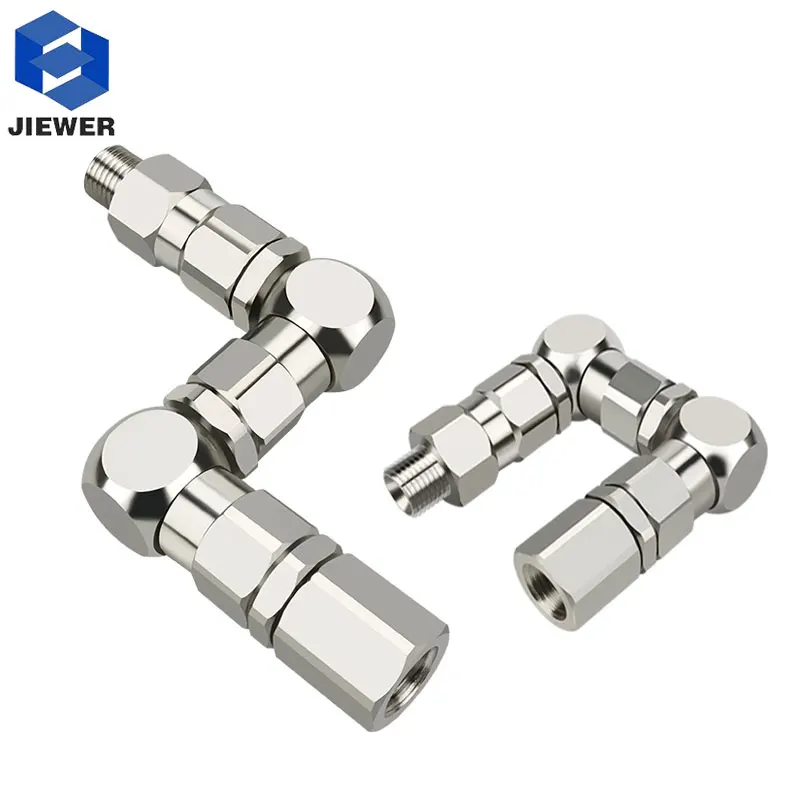 

1/4 1/2 Z-type Rotary Joint Paint Sprayer Pump Accessries Stainless Steel 360 ° Universal Rotation Connector