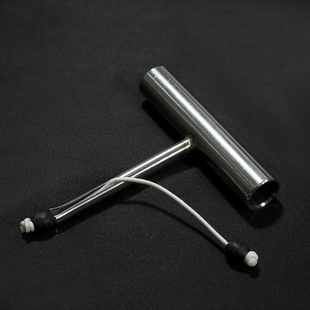 T شكل قضيب عظم الترقوة أداة الإدراج الفولاذ المقاوم للصدأ Spearfishing الغوص المطاط عظم الترقوة إدراج قضيب T شكل بار Speargun أداة #3