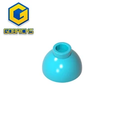 Gobricks GDS-M253 Brick Round 1.5 x 1.5 Dome Top [Plain] compatible with lego 37840 Assembles Building Blocks children's toys