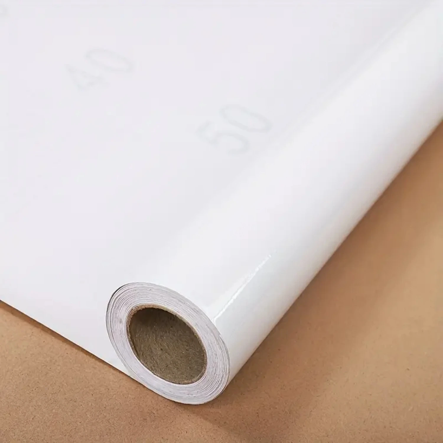 

Plain Gloss Paste Wall Stickers PVC Pearl Film Waterproof Wallpaper Room DIY Self-adhesive Wardrobe Kitchen Furnitur Renovation