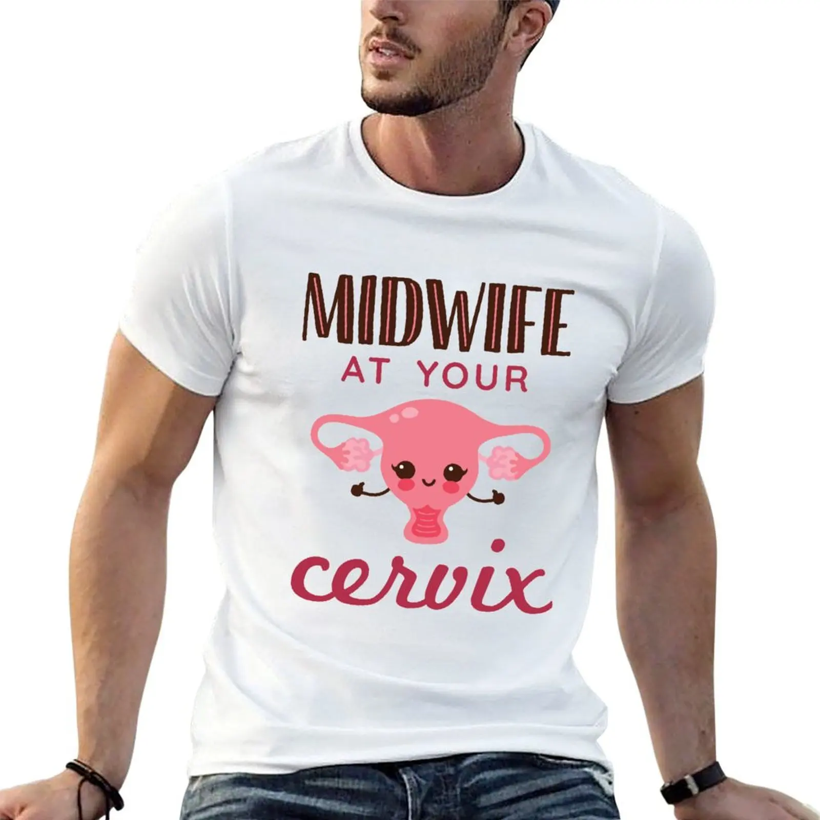 Midwife At Your Cervix T-Shirt Independence Day Short Sleeve T-Shirt