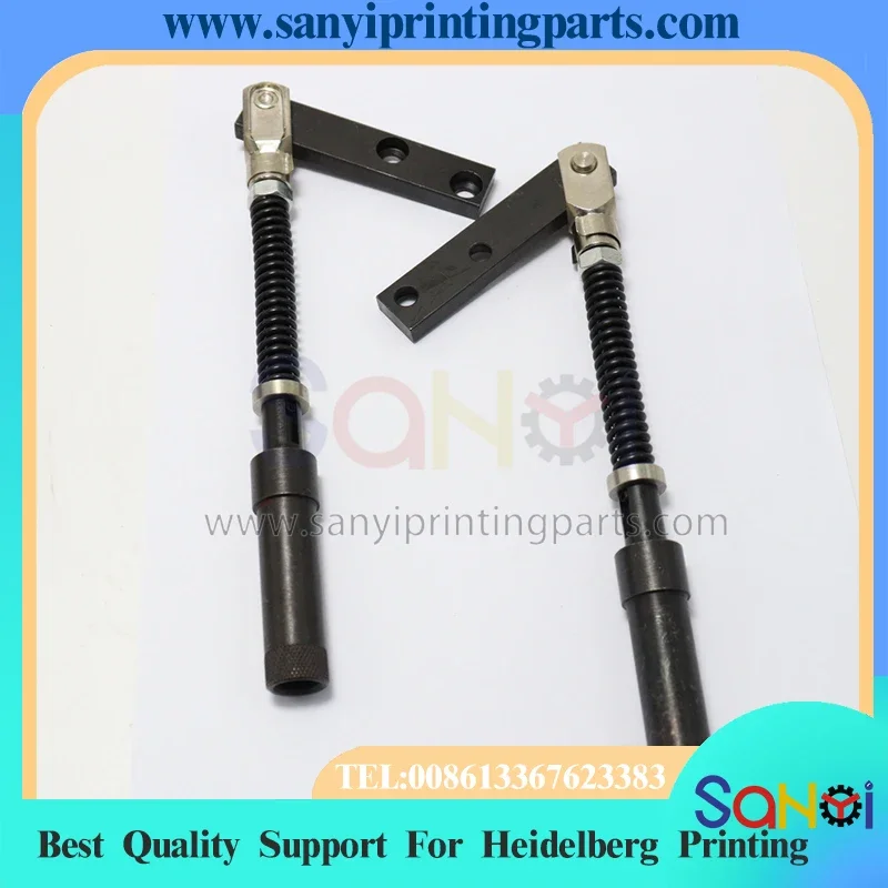 Migliore qualità 1 Set OS 71.010.310 e DS 71.010.308 Supporto staffa a rullo intermedio per parti di macchine Heidelberg SM102 CD102