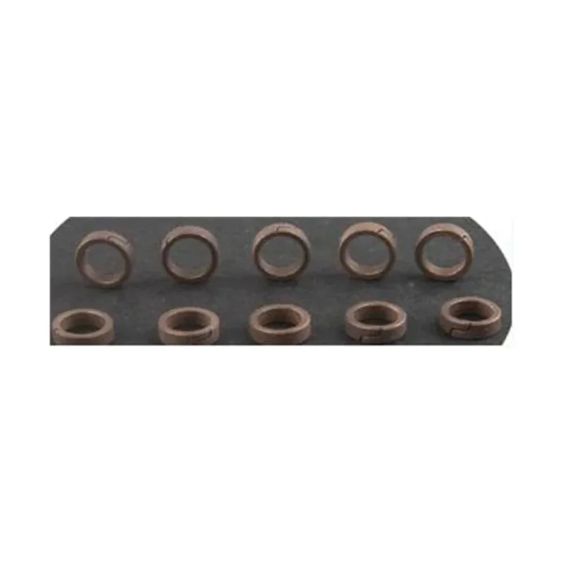 3 piezas de anillos de compresor de doble pistón PCP de 10*7.5*3mm, accesorios de pistón para compresor de aire de alta presión, compresor neumático de segunda etapa
