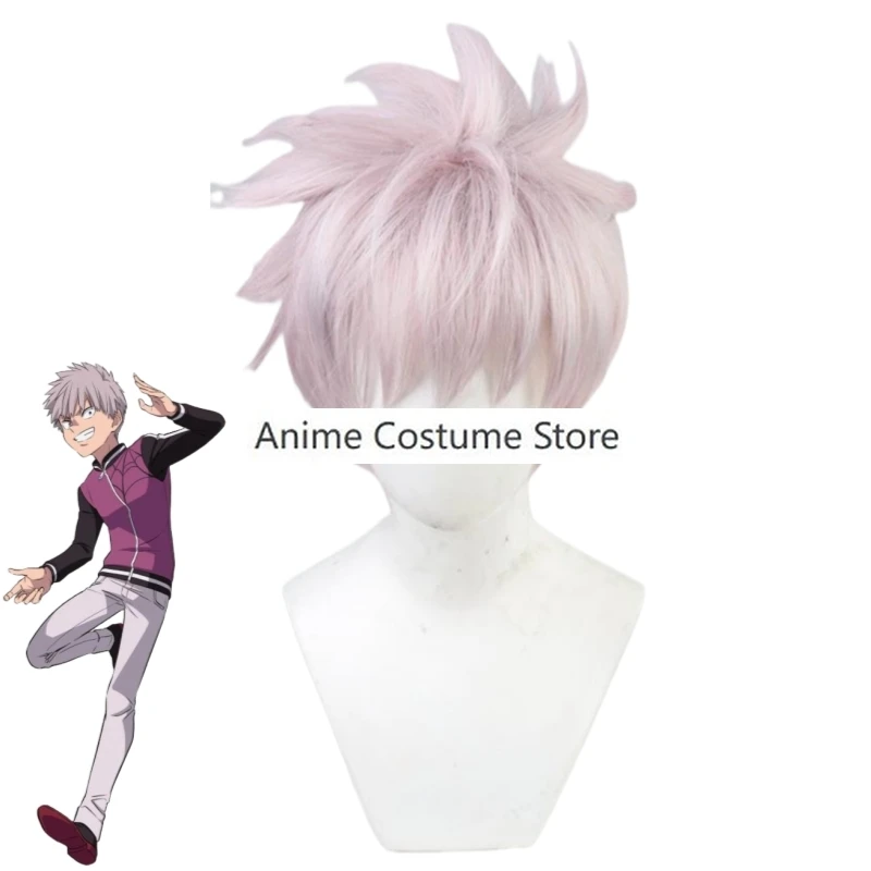 كيمونو جيهين أنيمي تأثيري زي مع شعر مستعار ، شيكي تاديمارو ، الزي المدرسي ، أداء مرحلة هالوين ، كرنفال حزب لعب دور دعوى