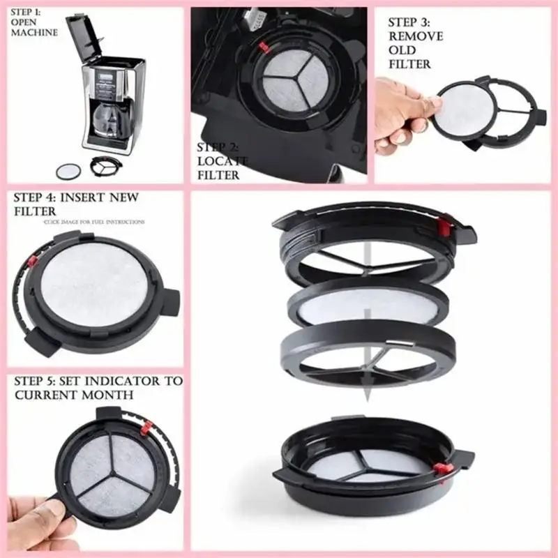 Filtro del filtro 19QE per macchine da caffè Filtro purificazione acqua carbone