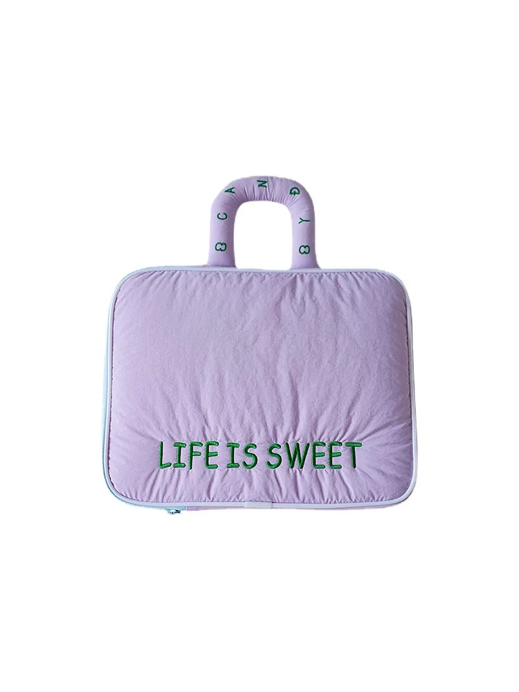 Cute Tablet Inner Case Bag For Ipad Pro11 10.5 9.7 10.2 Air4 10.9 Xiaomi Samsung Macbook 13.3 14 Inch Laptop Handbag