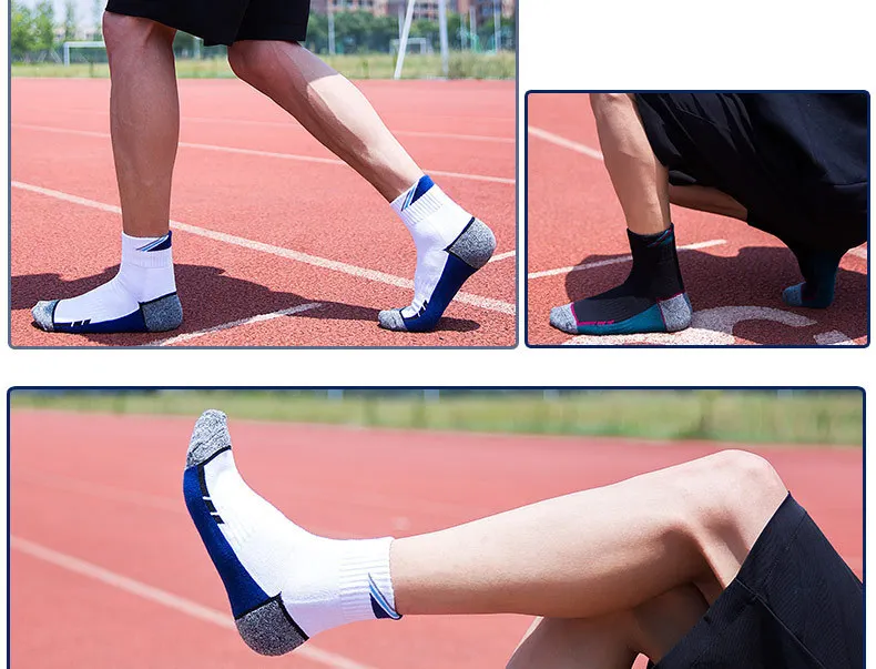 

Sock Leisure Athletic Sports Crew Dress Men Winter Thick Towel Soles Thickened Loops Fleece mid-calf Cotton Teenagers B2W13