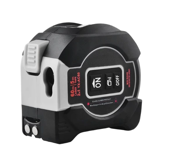 

High Precision Charging Intelligent Room Measurement Instrument Laser Range Finder Green Light Tape Measure