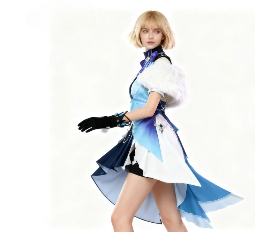 

CosplayYelan Cosplay Game Genshin Impact Yelan New Skin Leisure Elegant Banquet Role-playing Fashion costumes Plus Wig Cosplay