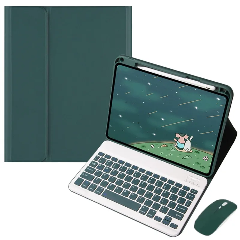 Case with Keyboard and Mouse for Honor Pad X8a Case 11 inch Pencil Slot Tablets Keyboard Cover Funda