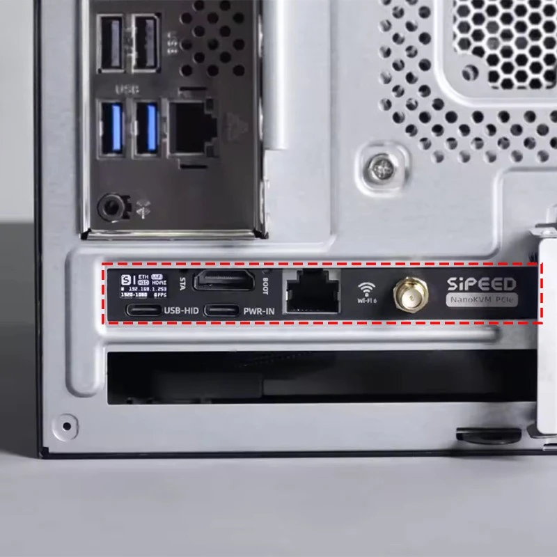 Remote control of KVM Remote Operations Server for PiKVM