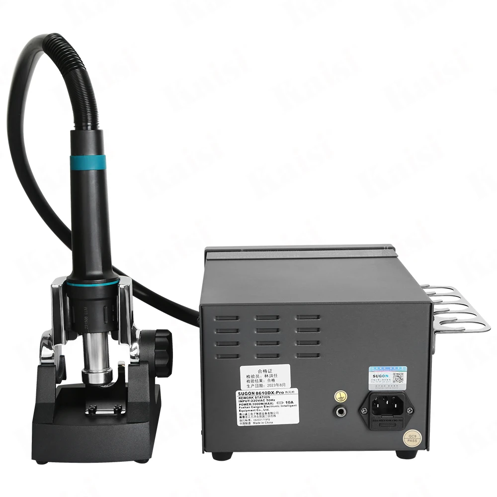 SUGON 8610 DX PRO 1000 واط محطة لحام شاشة ديجيتال دوامة مسدس هواء ساخن عالية الطاقة الحرارة بندقية PCB SMD بغا أدوات إصلاح الهاتف #6