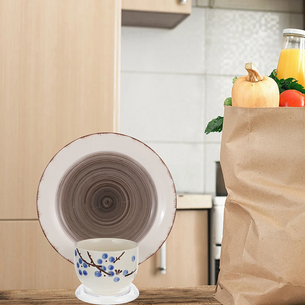 

3 шт., подставка для кружки и тарелок, акриловый держатель для чашки, блюдца, стильный европейский вид для организации чая