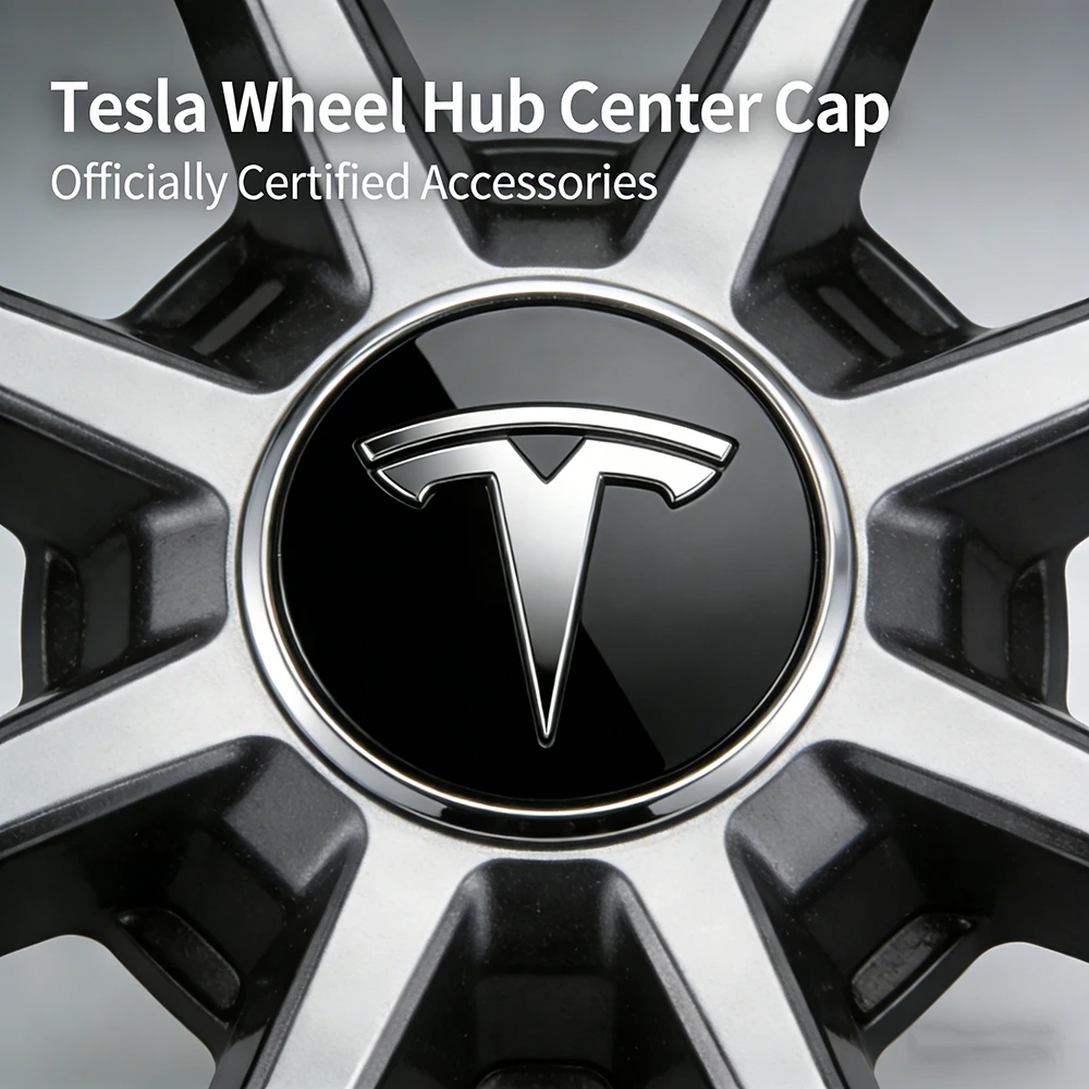 

4pcs 56mm Black Silver Car Wheel Center Caps Rims Hub Cover Logo for Tesla Model 3 Y X S Hubcaps Auto Accessories