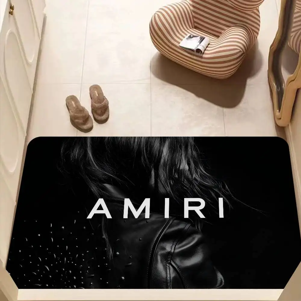 A-AMIRIS سجادة باب قابلة للغسل وغير قابلة للانزلاق أريكة غرفة المعيشة كراسي منطقة حصيرة المطبخ ممسحة منطقة البساط