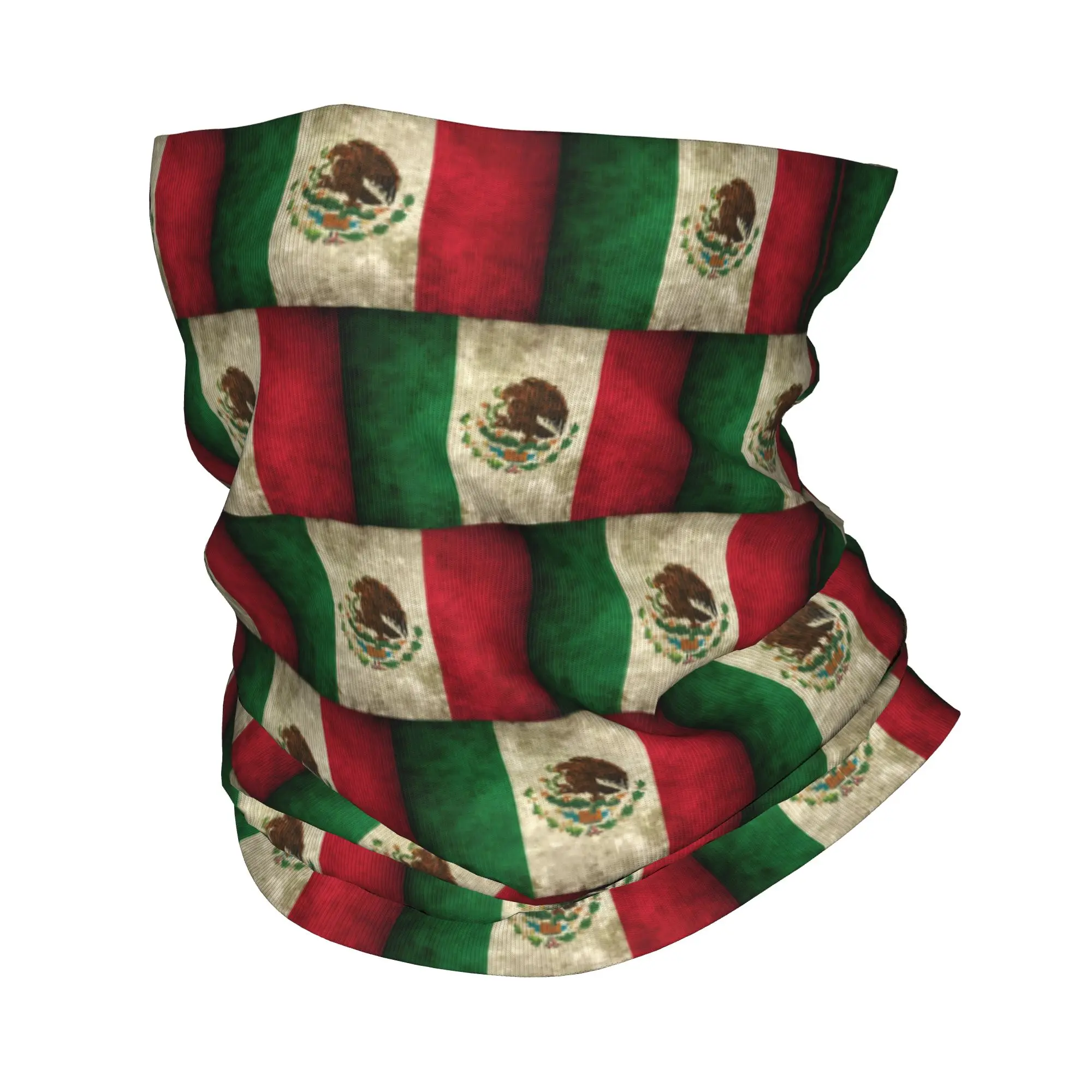 

Изготовленные на заказ гетры с флагом Мексики для мужчин и женщин, зимний шарф-бандана с защитой от ультрафиолета для лыж