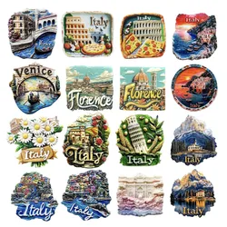 Europe Italy Florence Venice Resin 3D Fridge Magnets Tourism Souvenir Refrigerator Sticker Handicraft Gift Decoration