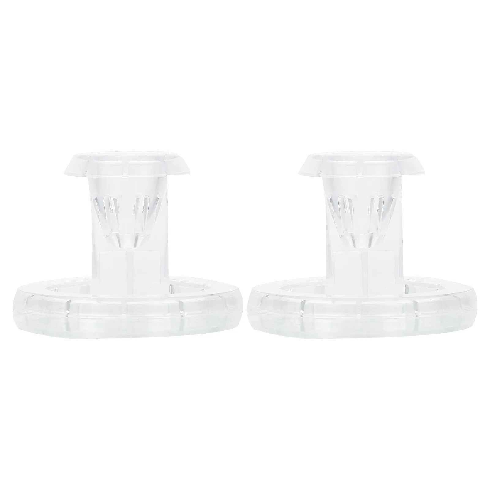 

2Pcs Transparent Plastic 3D Printing Pen Base Holder Heat Resistant Support Stand Prevent Burns Desktop Damage