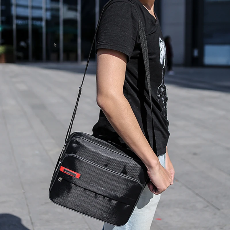 

Thiened Ox Cloth Canvas oulder Bag ex Casual Sle Small Bapa Durable Crossbody Bag for Busin And Leisure