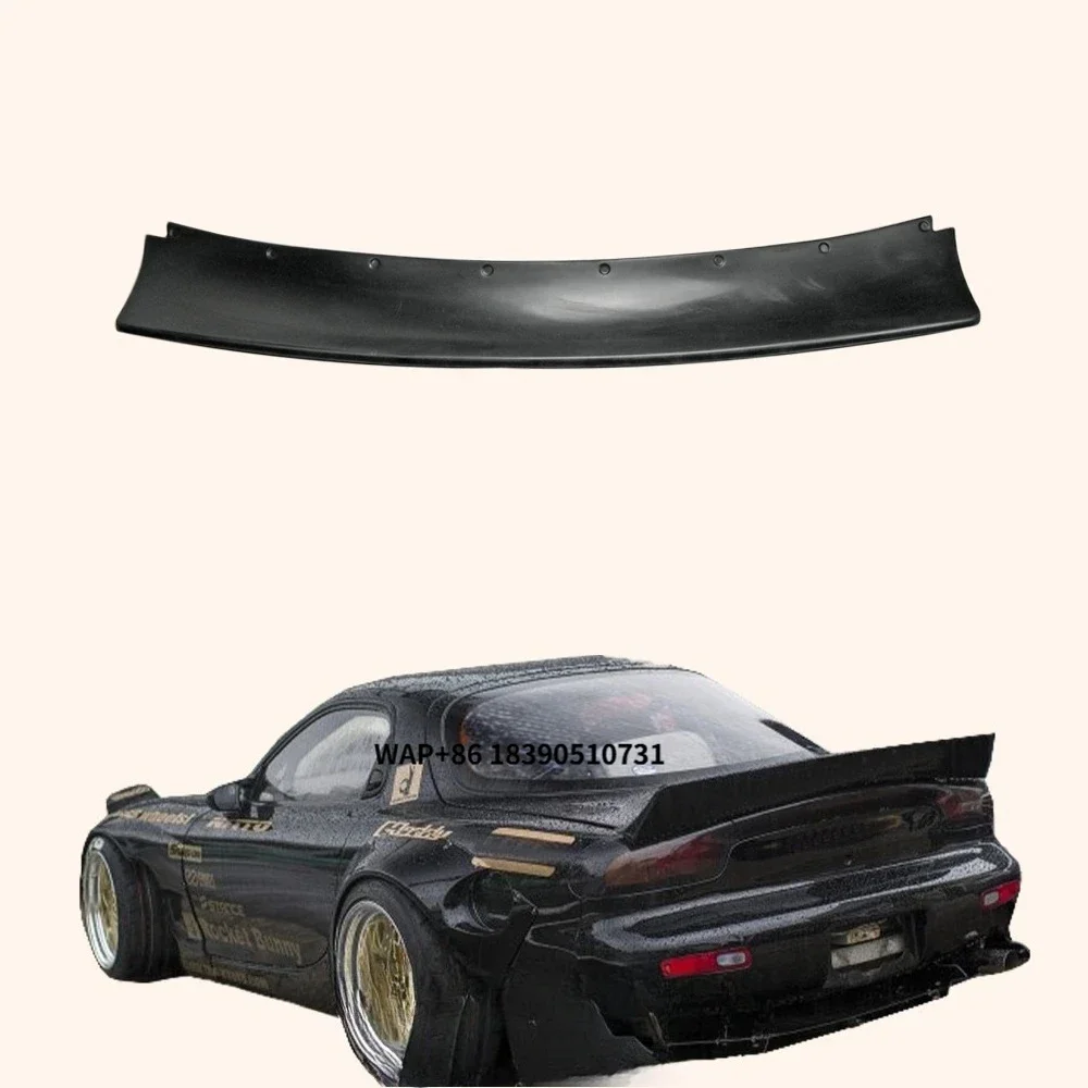 

Car Body Kit FRP Unpainted Rear Spoiler for RX7 RX-7 FD3S RB Style Fiberglass Rear Trunk Boot Spoiler Ducktail