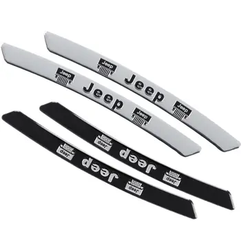 4 件裝鋁合金汽車輪圈貼紙,適用於 Jeep Wrangler、Renegade、Compass、Grand Cherokee、Patriot、Rubicon、Liberty 8 最佳銷售 貼紙吉普車 - №8