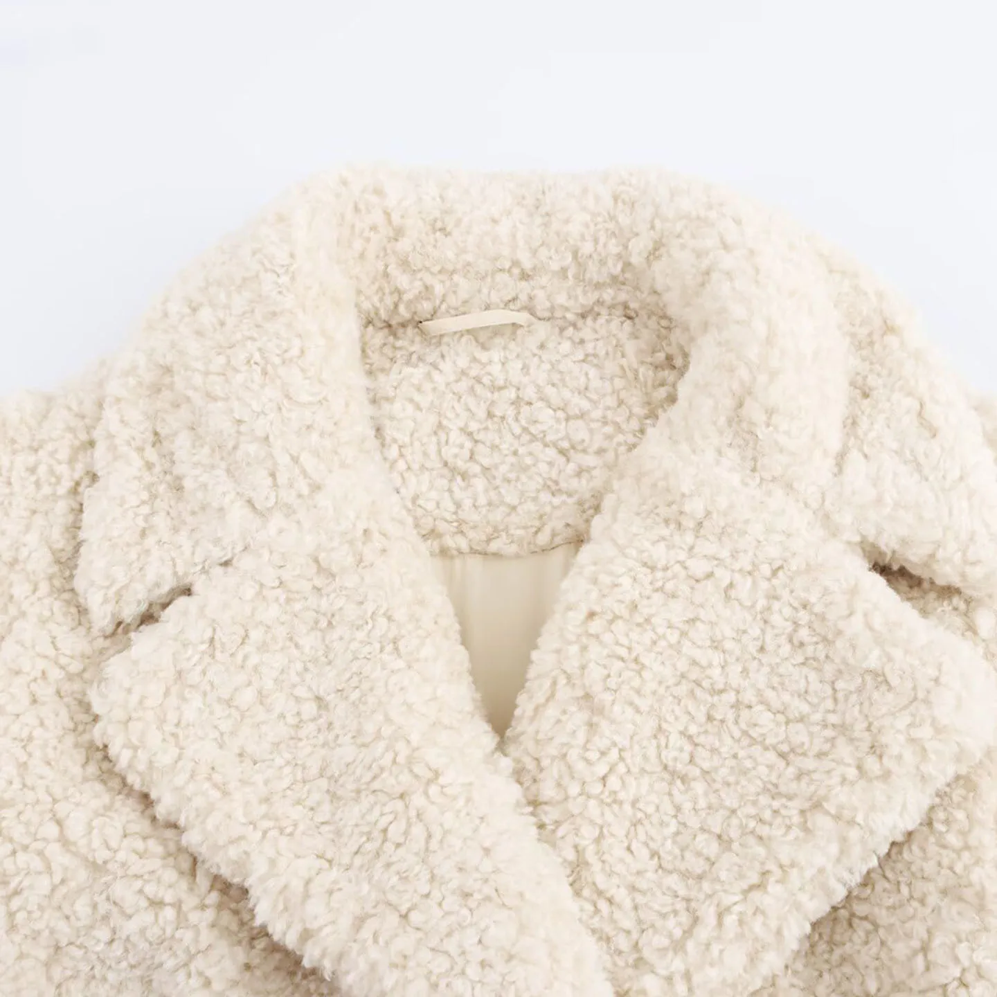 2025 Autumn New Sle Women's Faion Personali Artificial Fur Effect Coat Jaet Z Brand Loose Fit Long Sve