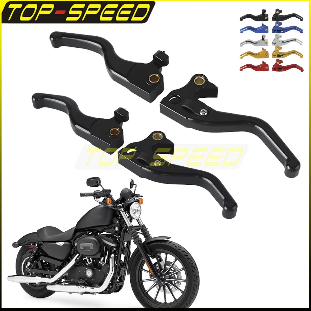 

Для Harley Sportster XL 883 XL883C XL883R XL883N XL883L 2004-2013 мотоциклетный алюминиевый передний рычаг сцепления, аксессуары для тормозного рычага